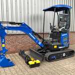 Minigraafmachine, Ultra Force Equipment, NM18 1800KG Kubota, 2026